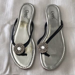 Black and Silver Carlos by Carlos Santana shoes